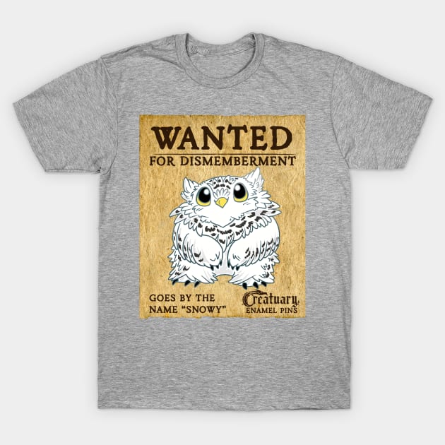 WANTED: Owl Bear T-Shirt by AmberStone